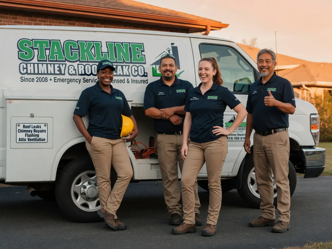Chimney flashing repair company in Salida, CA